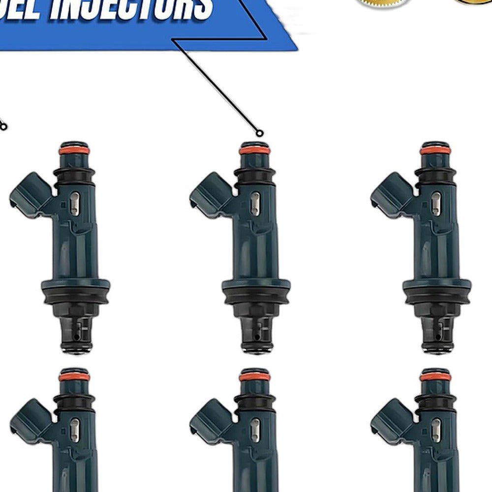 6x Fuel Injectors Fits 97-04 Lexus RX300 Toyota Avalon Sienna 3.0L - XQ1