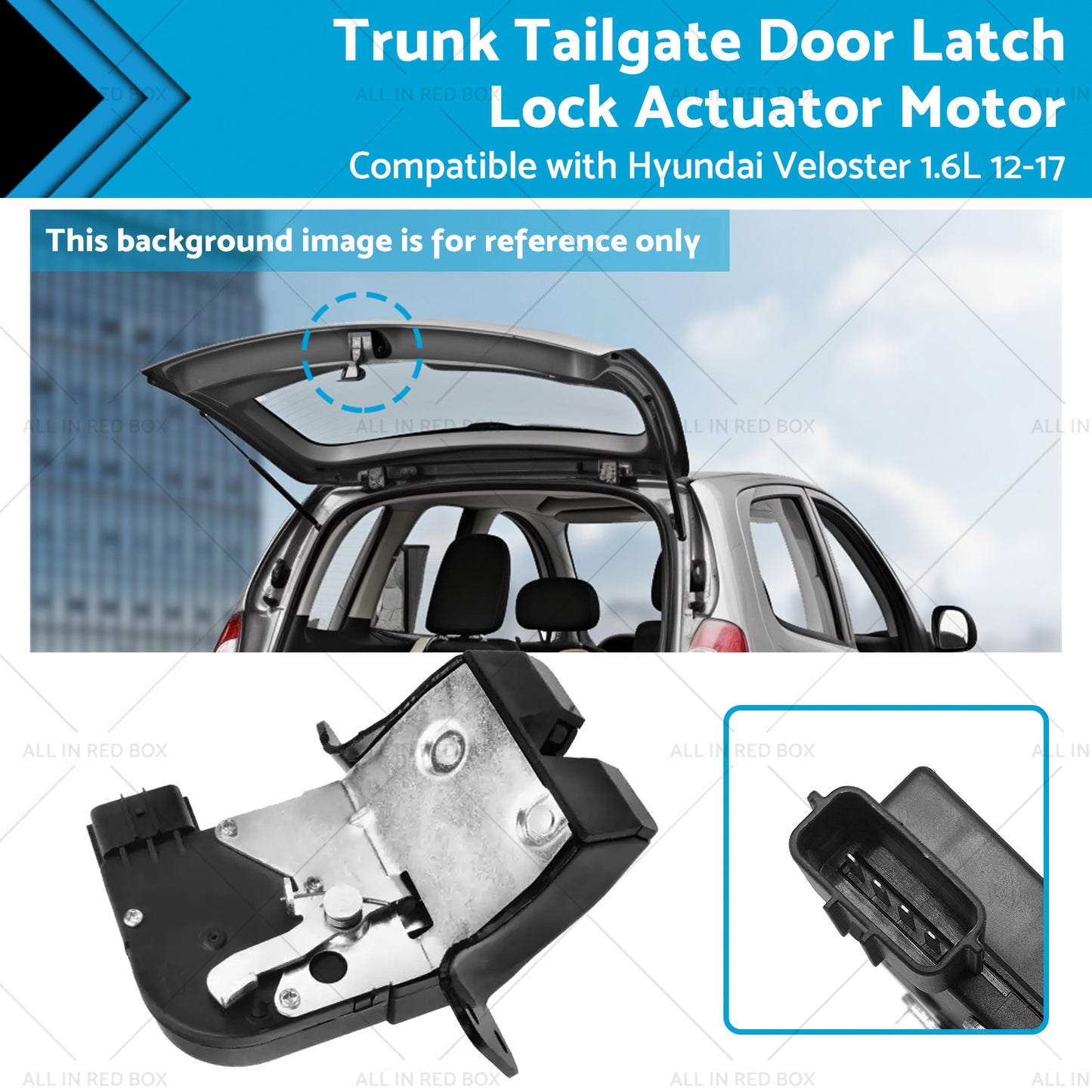 {{ Tailgate Door Latch Lock Actuator Motor Suitable For Veloster Hyundai 1. 6L 12-17 }} - Buy Car Parts Online at {{ Kaka Auto Parts }}.