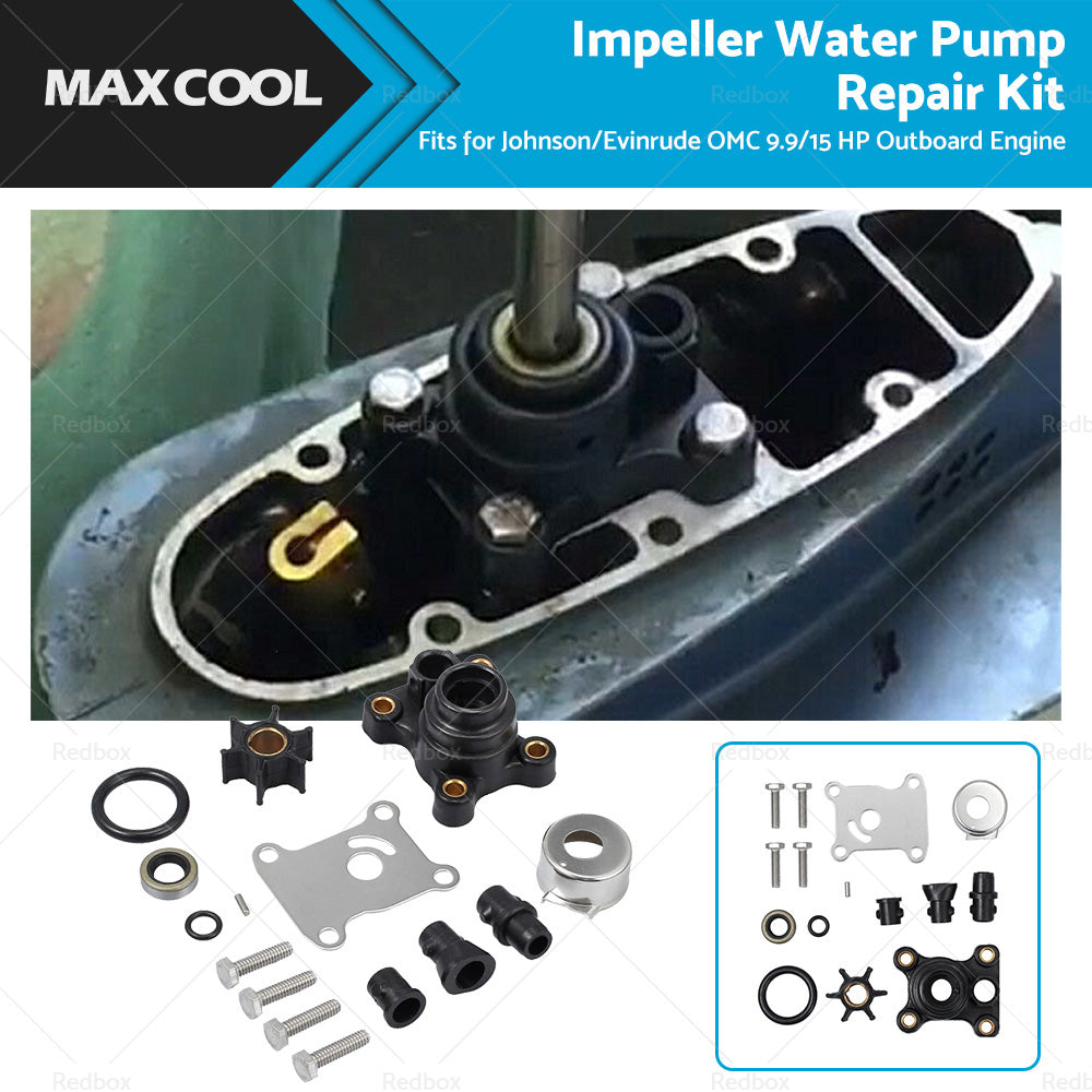 9. 9hp and 15hp Impeller Water Pump Repair Kit 318999 394711 For Johnson or Evinrude