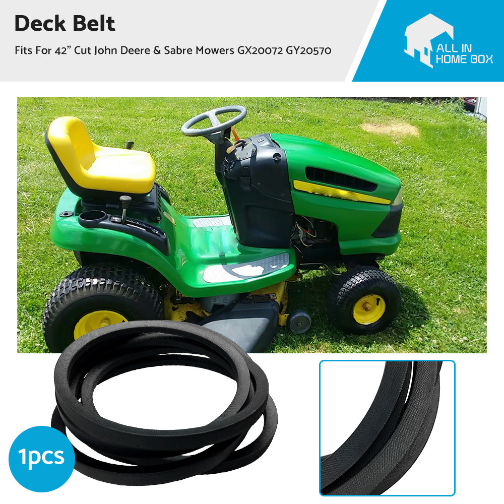 {{ Deck Belt For 42 inch Cut John Deere and Sabre Mowers GX20072 GY20570 }} - Buy Car Parts Online at {{ Kaka Auto Parts }}.