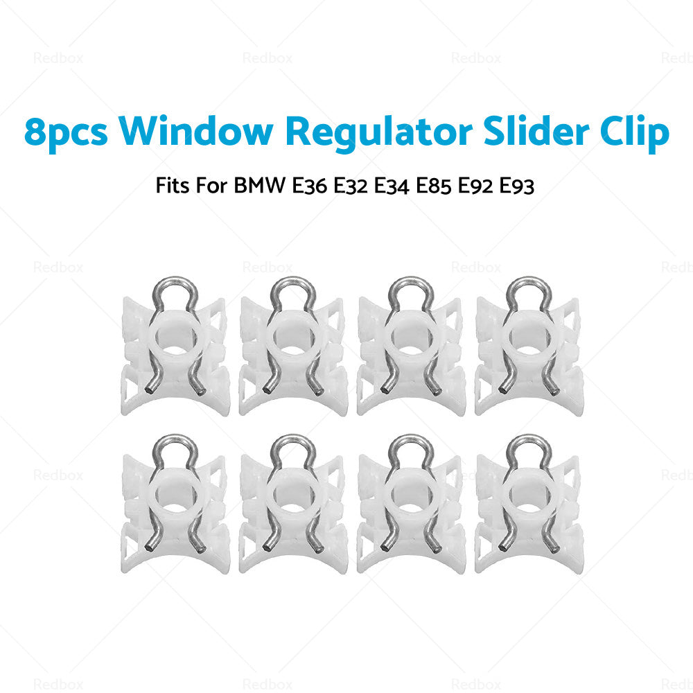 {{ 8PCS Window Regulator Slider Clip Guide Bush Fit For BMW E36 E32 E34 E85 E92 E93 }} - Buy Car Parts Online at {{ Kaka Auto Parts }}.