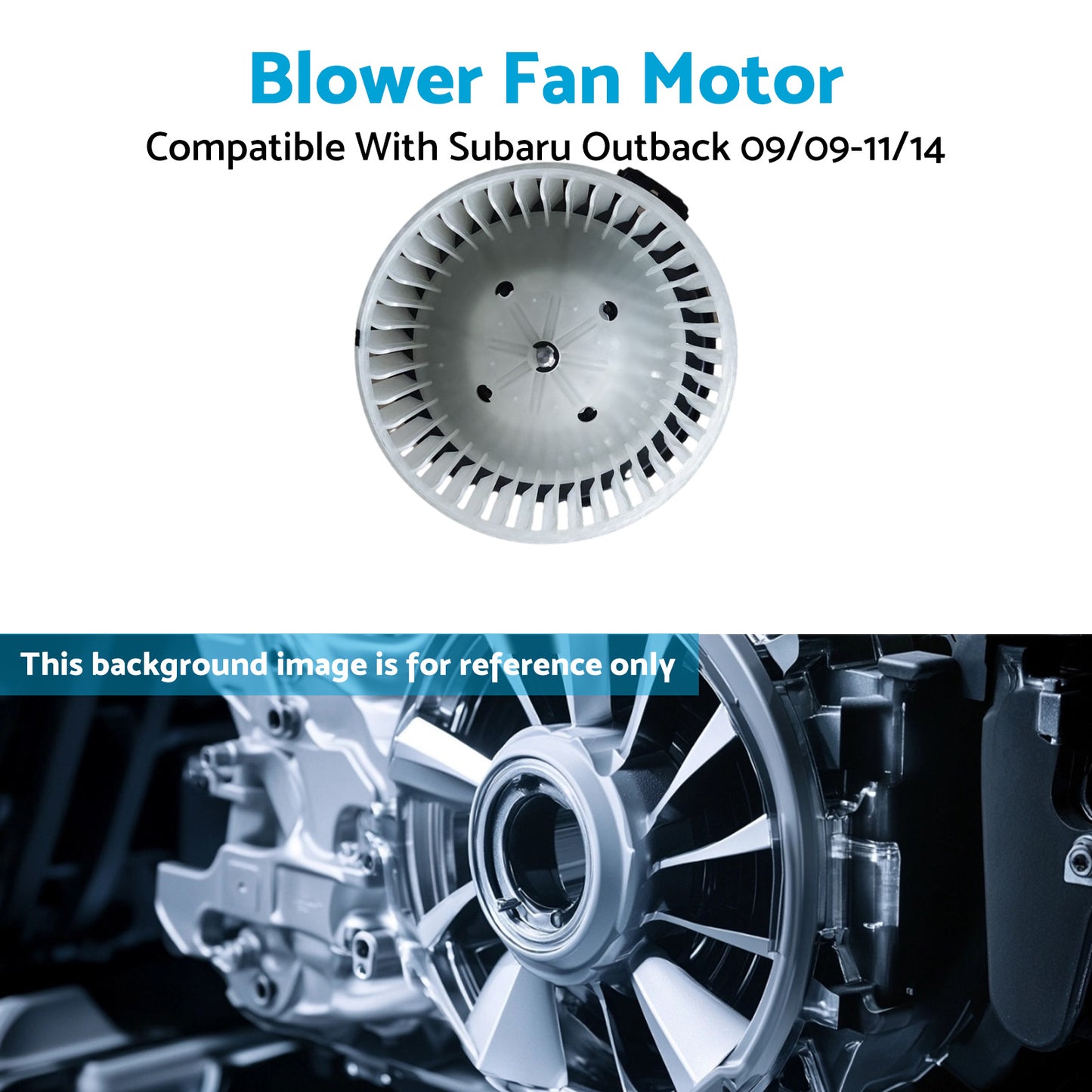 {{ HVAC Blower Fan Motor 2 Pins Dashboard Suitable For Subaru Outback 2009-2014 }} - Buy Car Parts Online at {{ Kaka Auto Parts }}.