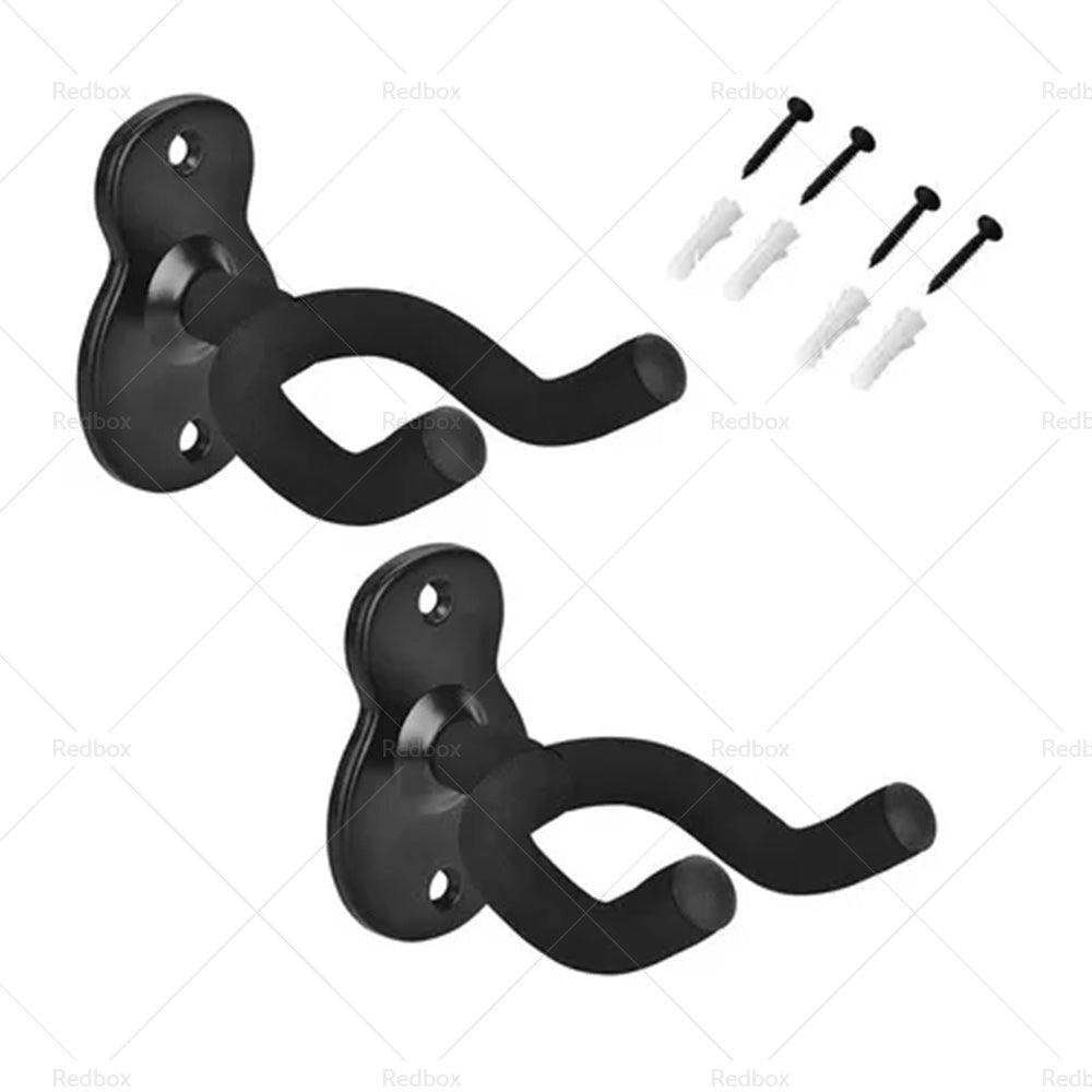 {{ Guitar Hanger Display Wall Mount Holder Hook Rack Bracket Padded Instrument }} - Buy Car Parts Online at {{ Kaka Auto Parts }}.