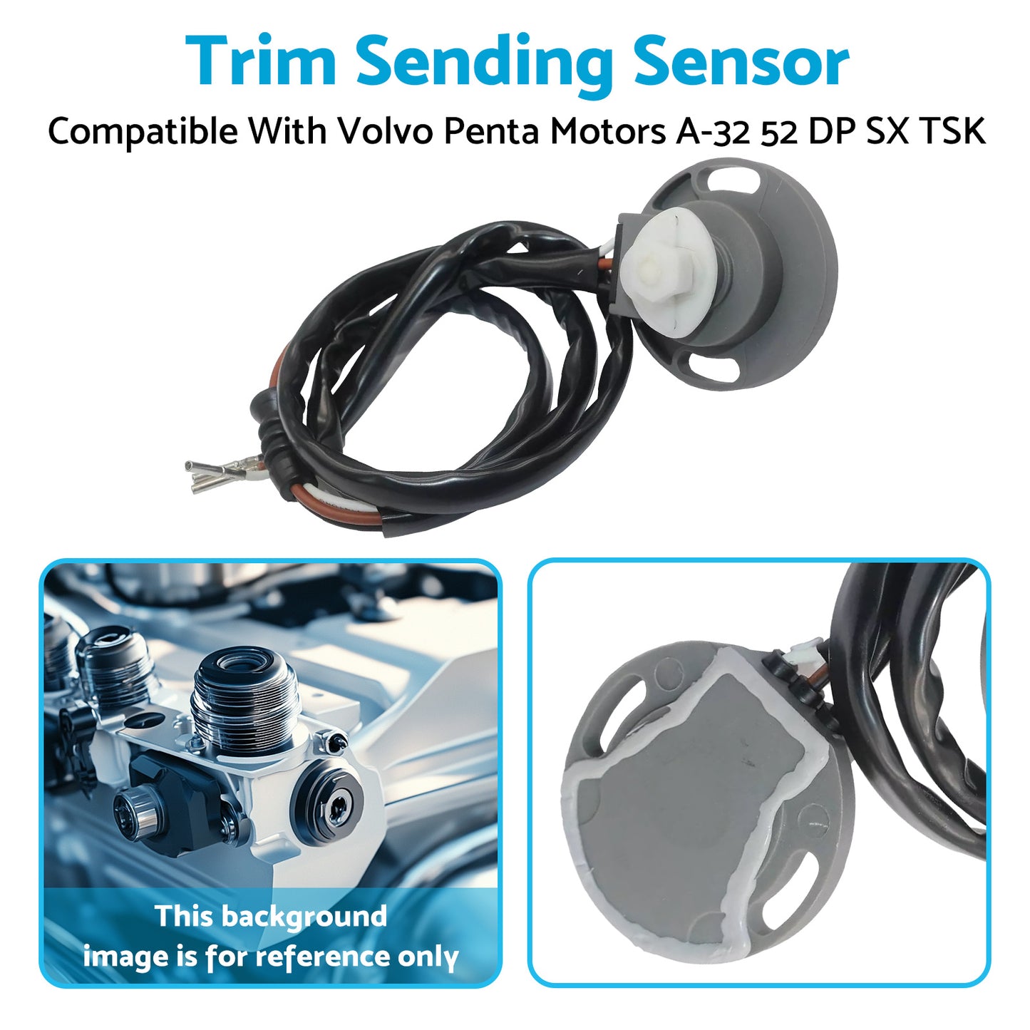 {{ Trim Sensor/Sender Assembly Suitable For Volvo Penta Motors DP-S1 DPS-C SX-CLT }} - Buy Car Parts Online at {{ Kaka Auto Parts }}.