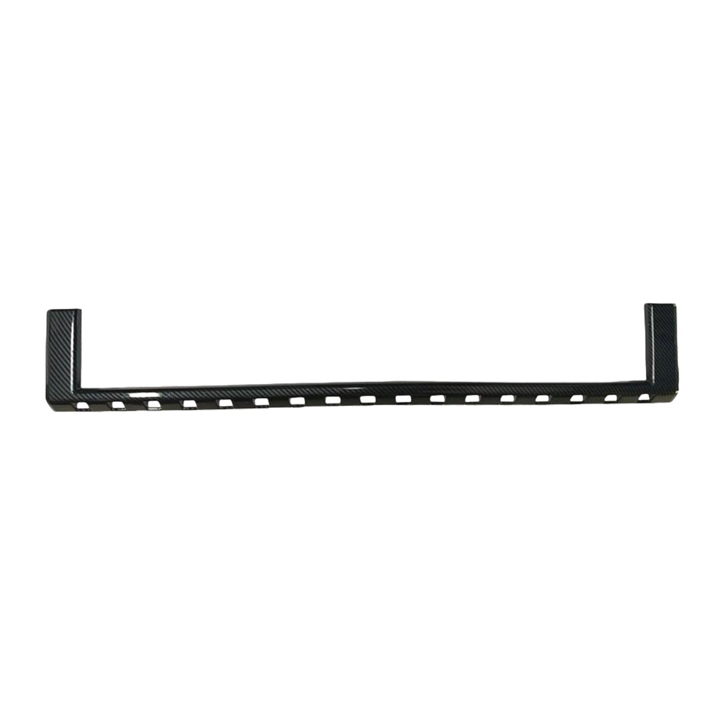 Carbon Fiber Front Center Grille Cover Trim Suitablefor Toyota Prado LC250 2024+