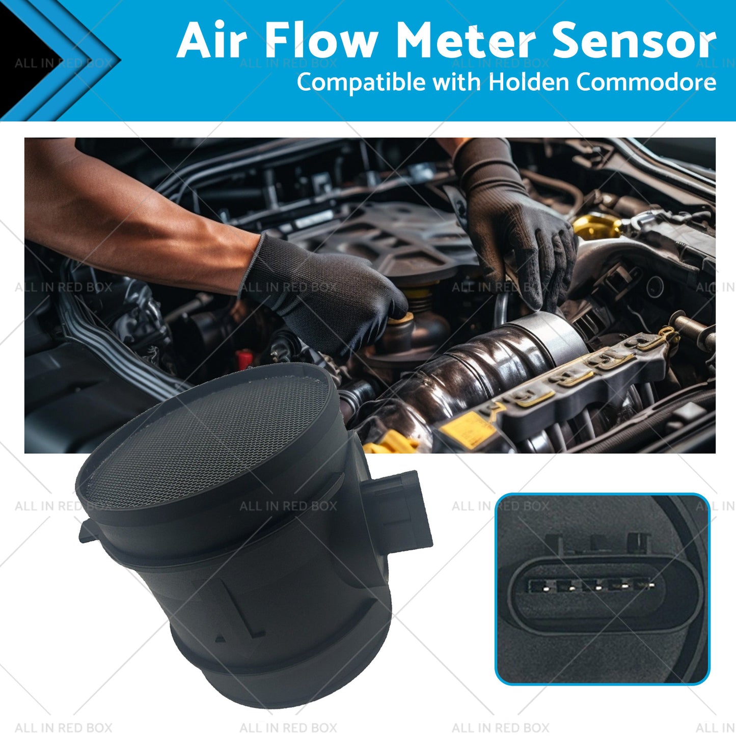 {{ Air Flow Meter Sensor Suitable for Holden Commodore WM VE V8 L76 L77 L98 LS2 LS3 }} - Buy Car Parts Online at {{ Kaka Auto Parts }}.