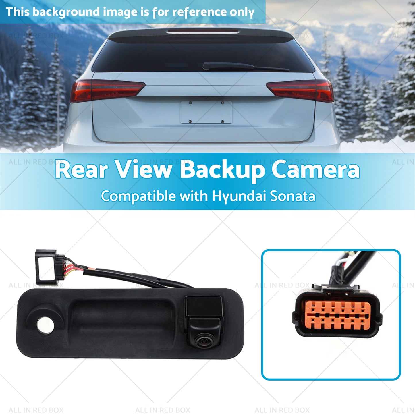 {{ Rear View Backup Camera Suitable for 15-17 Hyundai Sonata 95760-E6201 }} - Buy Car Parts Online at {{ Kaka Auto Parts }}.
