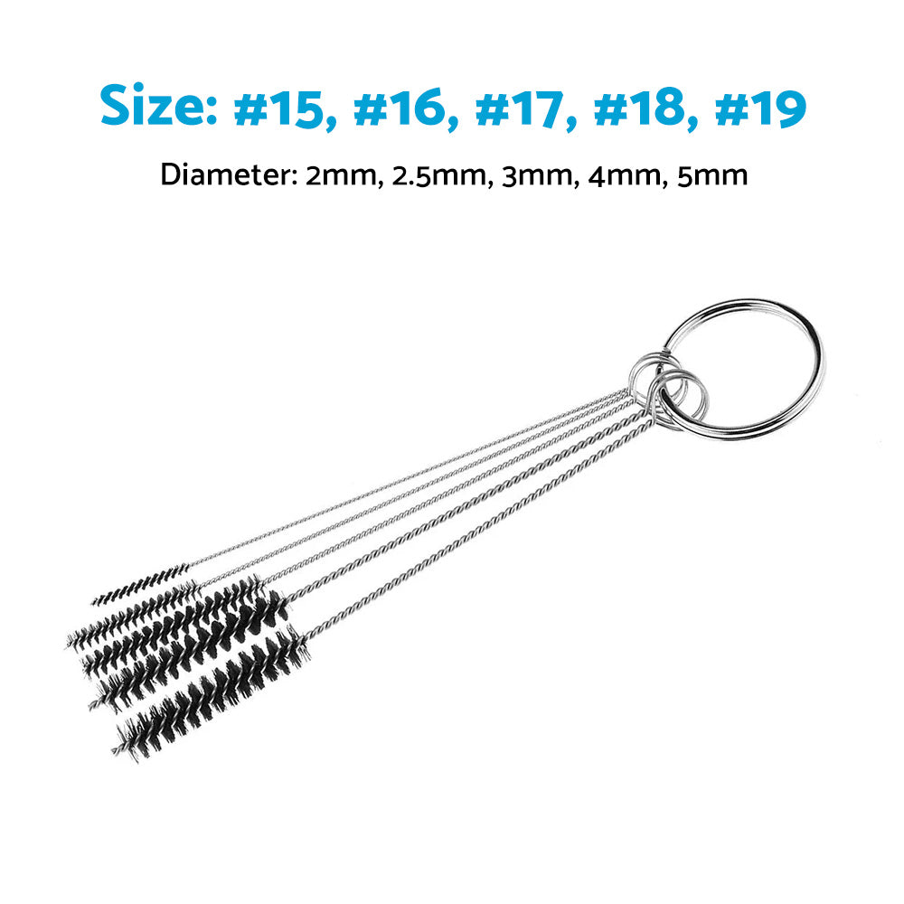 17PCS Spray Gun Cleaning Brush Kit Suitable For All Spray Gun Systems