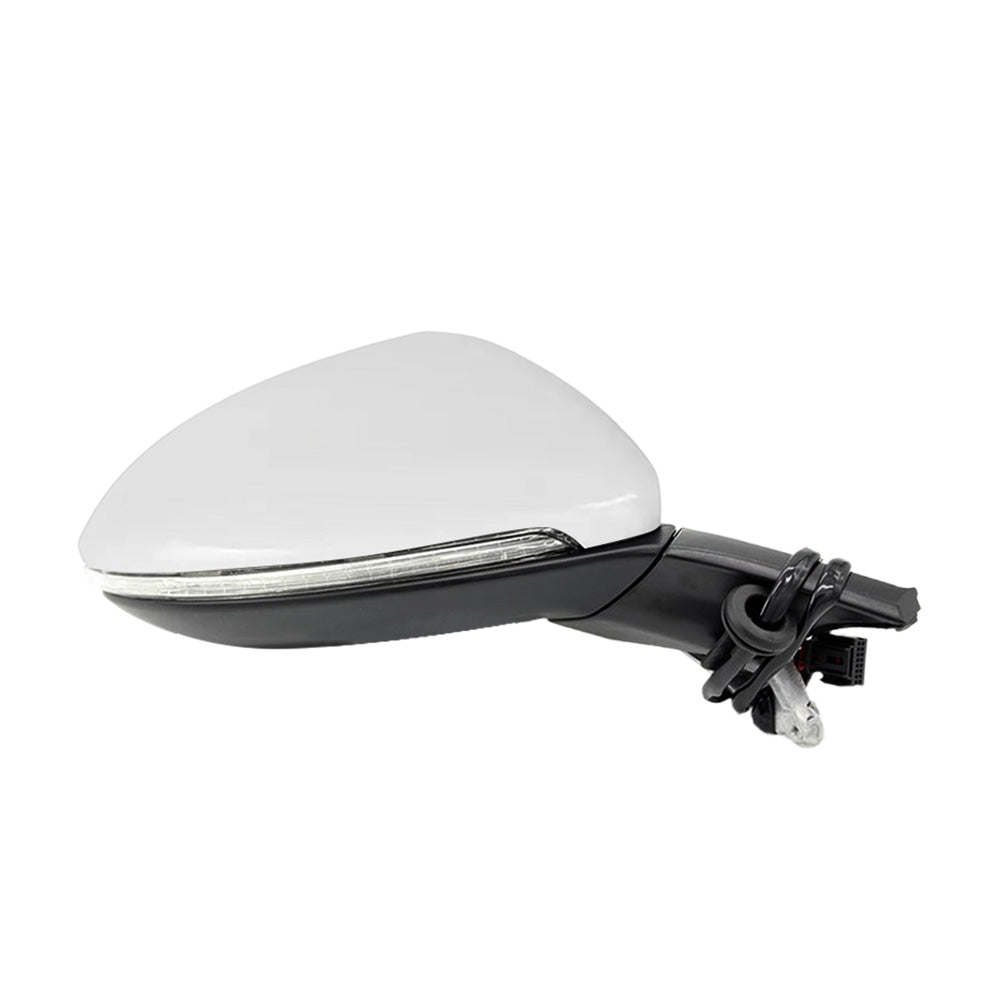 Right Door Mirror With Heated Suitable For VW Golf MK7 2013-2021 Driver Side