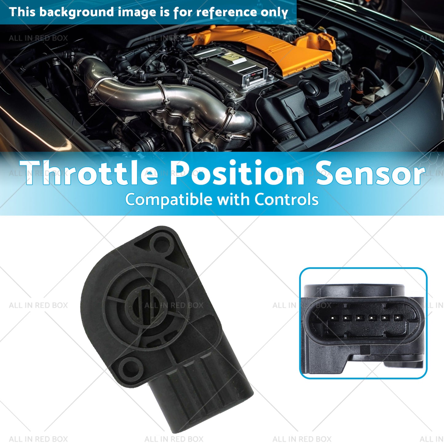 {{ 1x Throttle Position Sensor Suitable for Controls 131973 133284 2603893C91 }} - Buy Car Parts Online at {{ Kaka Auto Parts }}.