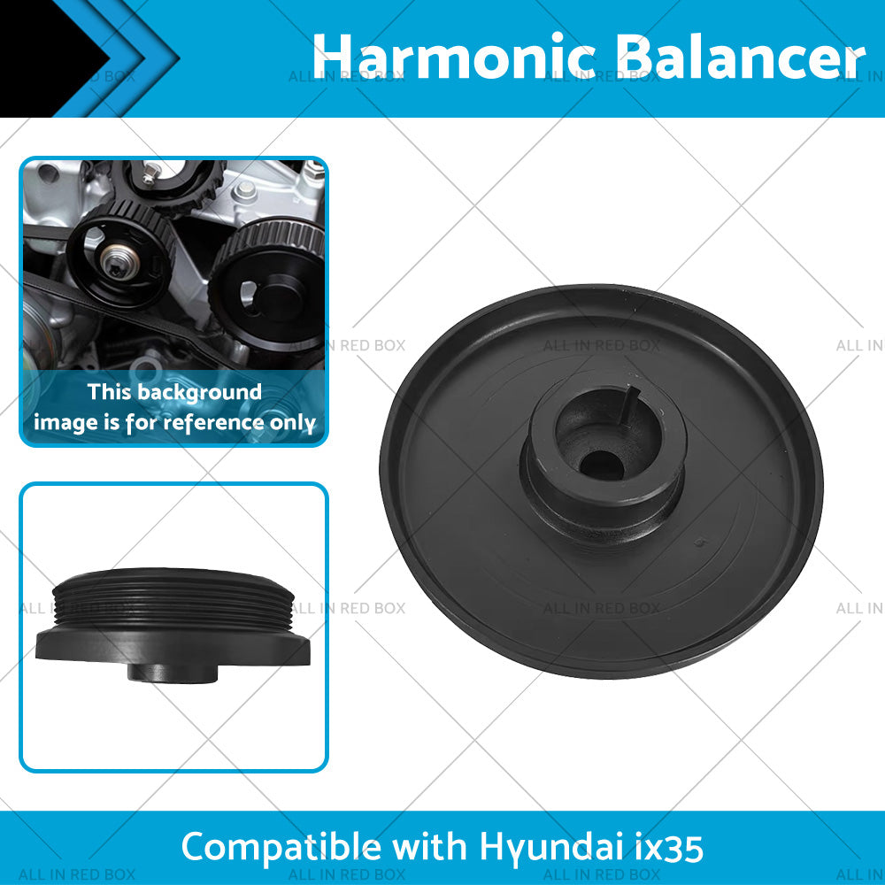 {{ Harmonic Balancer Damper Pulley Suitable For Hyundai ix35 LM 2. 0L Diesel 2010-on }} - Buy Car Parts Online at {{ Kaka Auto Parts }}.
