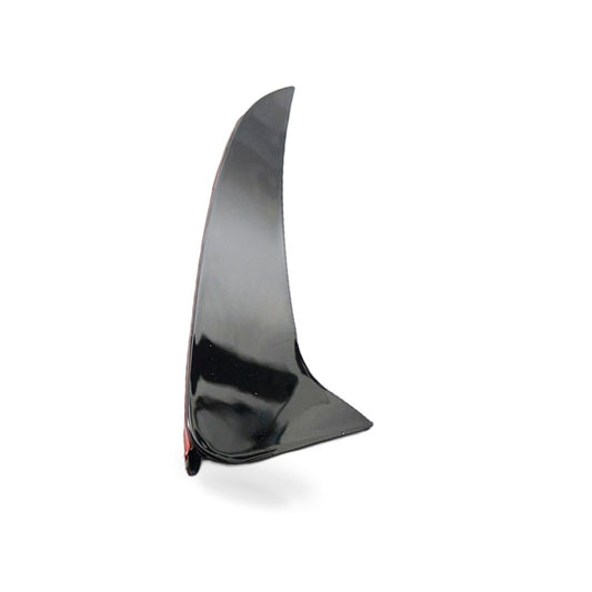 Rear Bumper Wolf Tooth Blade Gloss Black for Mercedes C-Class W205 15-18 Wagon