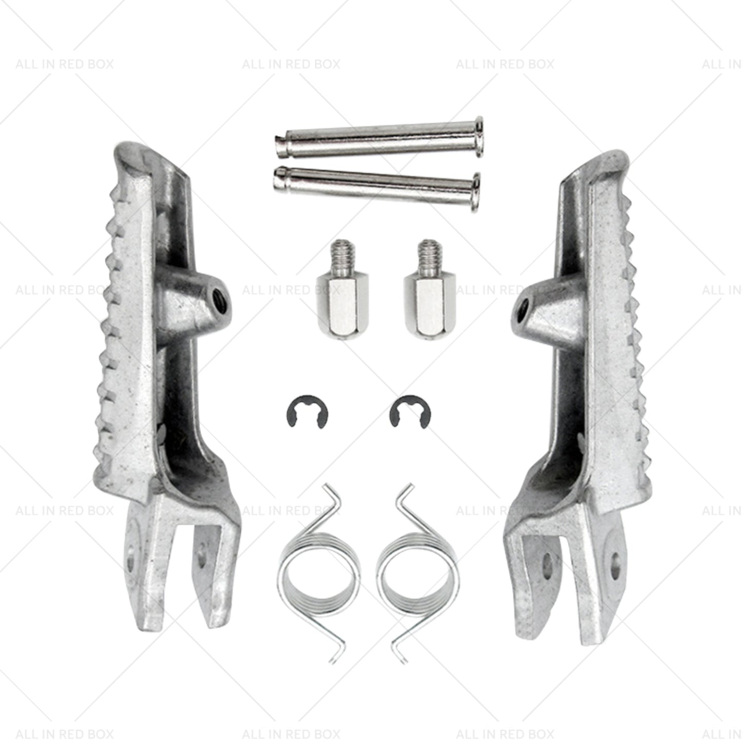 {{ Front Foot Peg Footrest Silver Suitable For Honda CB1000R CBR600RR CBR1000RR }} - Buy Car Parts Online at {{ Kaka Auto Parts }}.