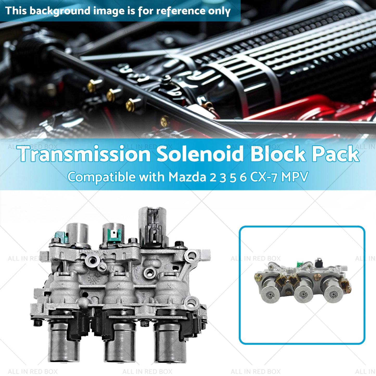 4F27-E Transmission Solenoid Block Pack Suitable For Mazda 2 3 5 6 CX-7 MPV