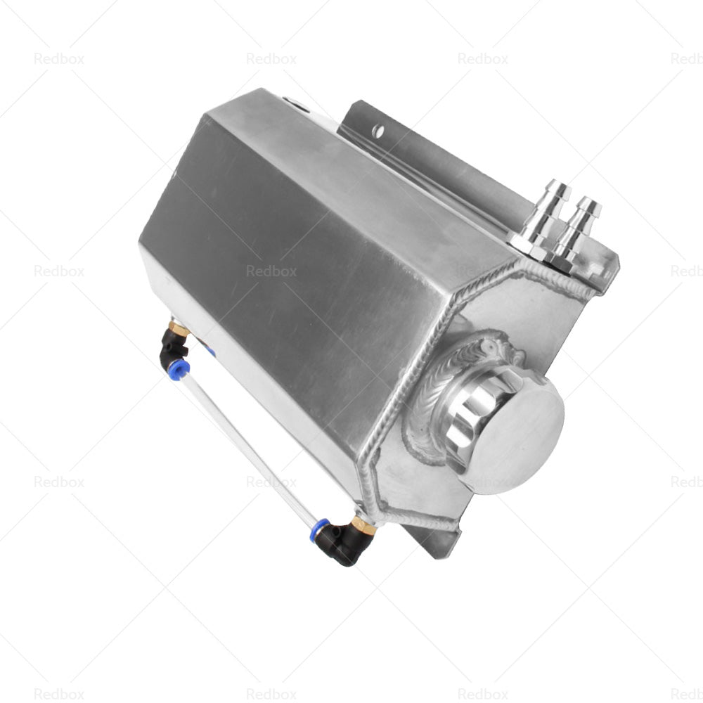 {{ Universal Aluminum 2L Coolant Radiator Overflow Recovery Water Tank Bottle }} - Buy Car Parts Online at {{ Kaka Auto Parts }}.
