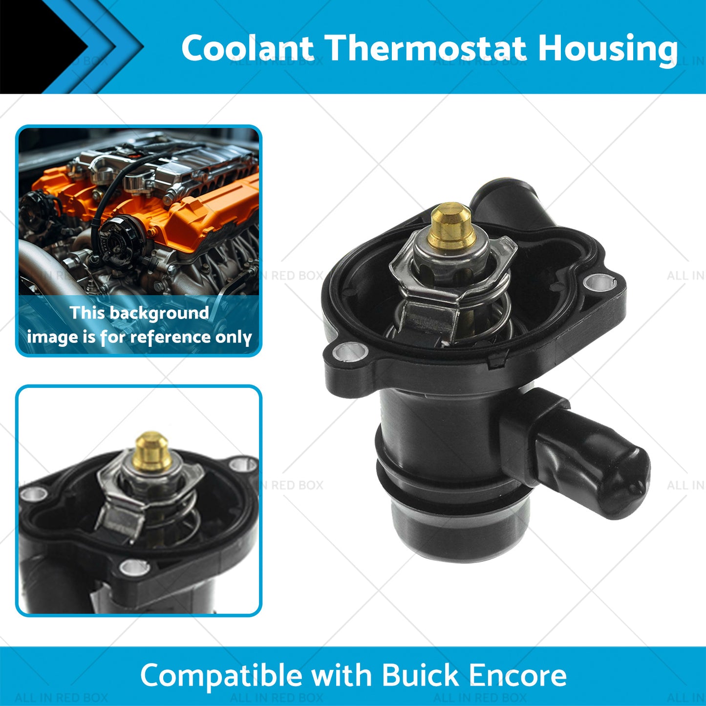 {{ Coolant Thermostat Housing Fits For Holden Cruze JH Trax A14NET 1. 4L Turbo }} - Buy Car Parts Online at {{ Kaka Auto Parts }}.