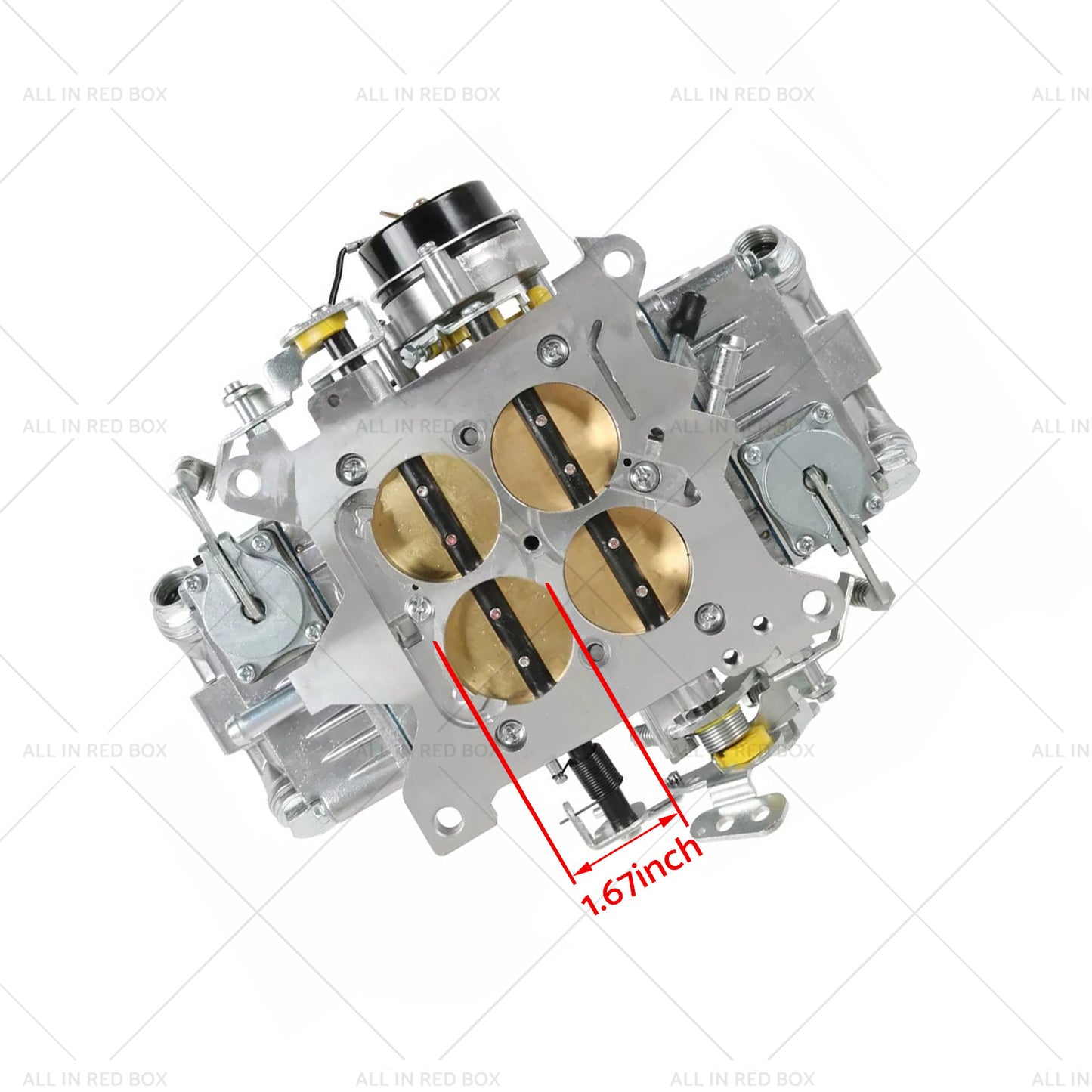 Suitable For 4 Barrel 650 CFM Double-Pumper Carburetor Electric Choke BR-67255