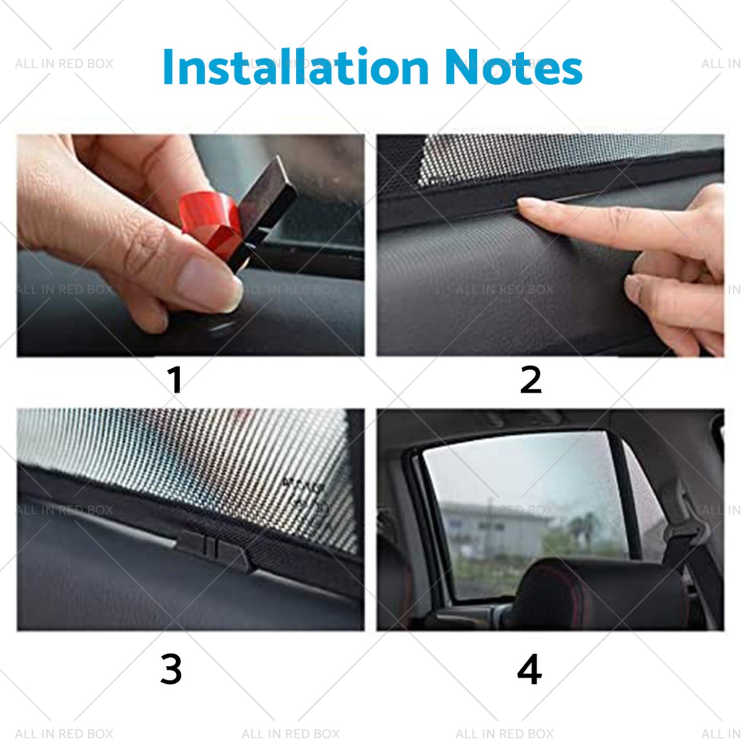 {{ Car Window Magnetic Mesh Sun Shades Suitable for Mitsubishi Outlander 2021-23 }} - Buy Car Parts Online at {{ Kaka Auto Parts }}.