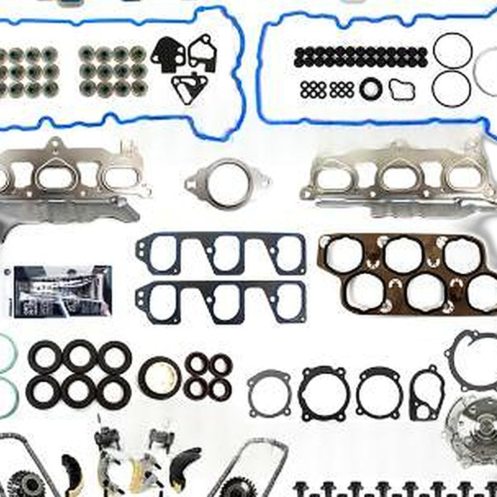For 04-06 Buick Cadillac Suzuki 3.6 Timing Chain Water Pump Bolt Head Gasket set - XQ1