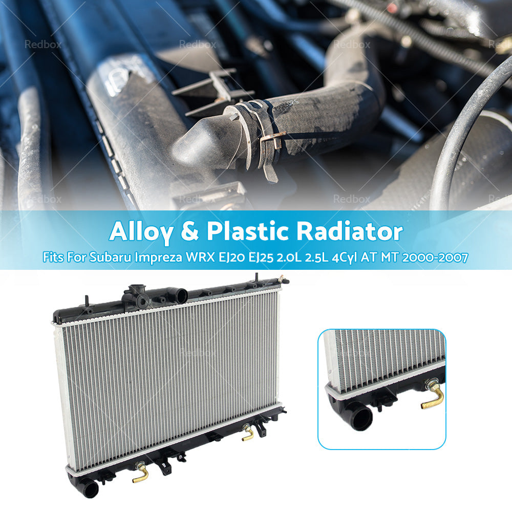 Radiator For Subaru Impreza WRX EJ20 EJ25 2. 0L 2. 5L 4Cyl AT MT 2000-2007