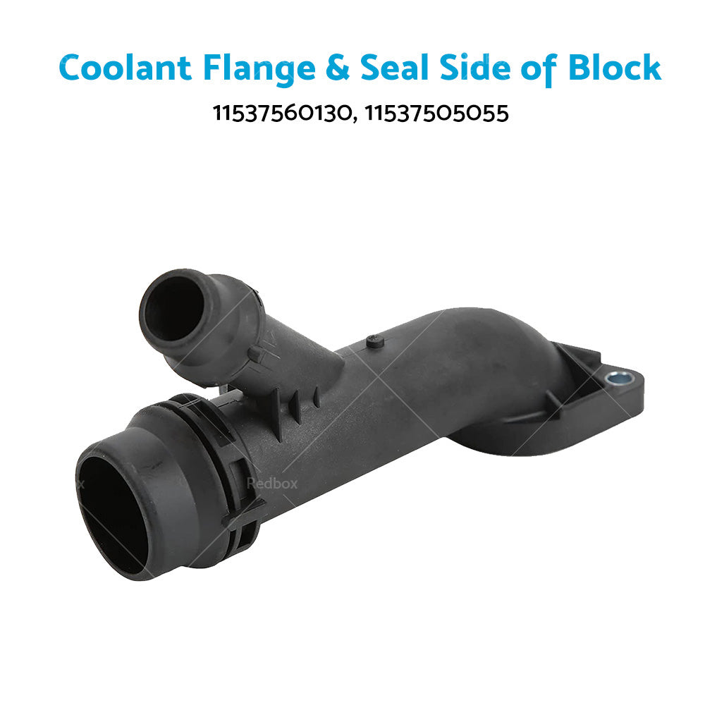 Coolant Flange and Seal Side of Block Fit For BMW E87 120i E46 318i E90 320i E83 X3