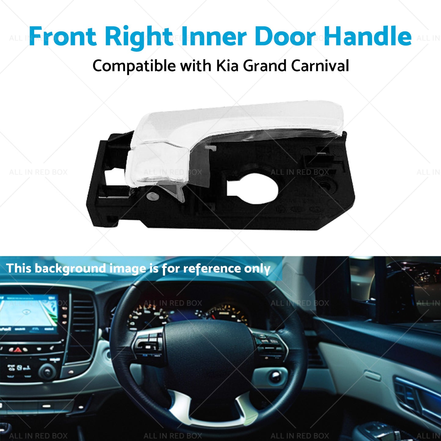 {{ Front Right Inner Door Handle Suitable for Kia Grand Carnival 2006-2014 RH }} - Buy Car Parts Online at {{ Kaka Auto Parts }}.
