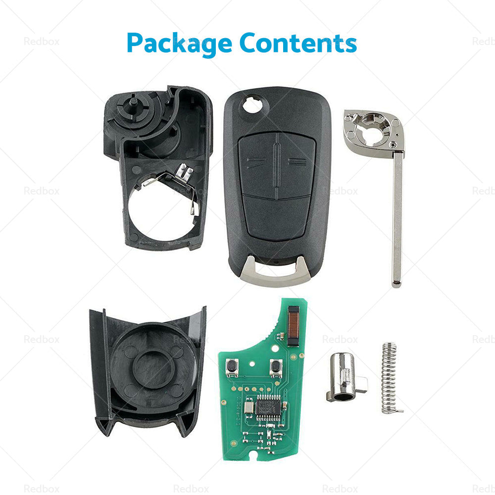 Complete Remote Control Key Fob Fits For HOLDEN ASTRA H 2005 2006 2007 2008 2009