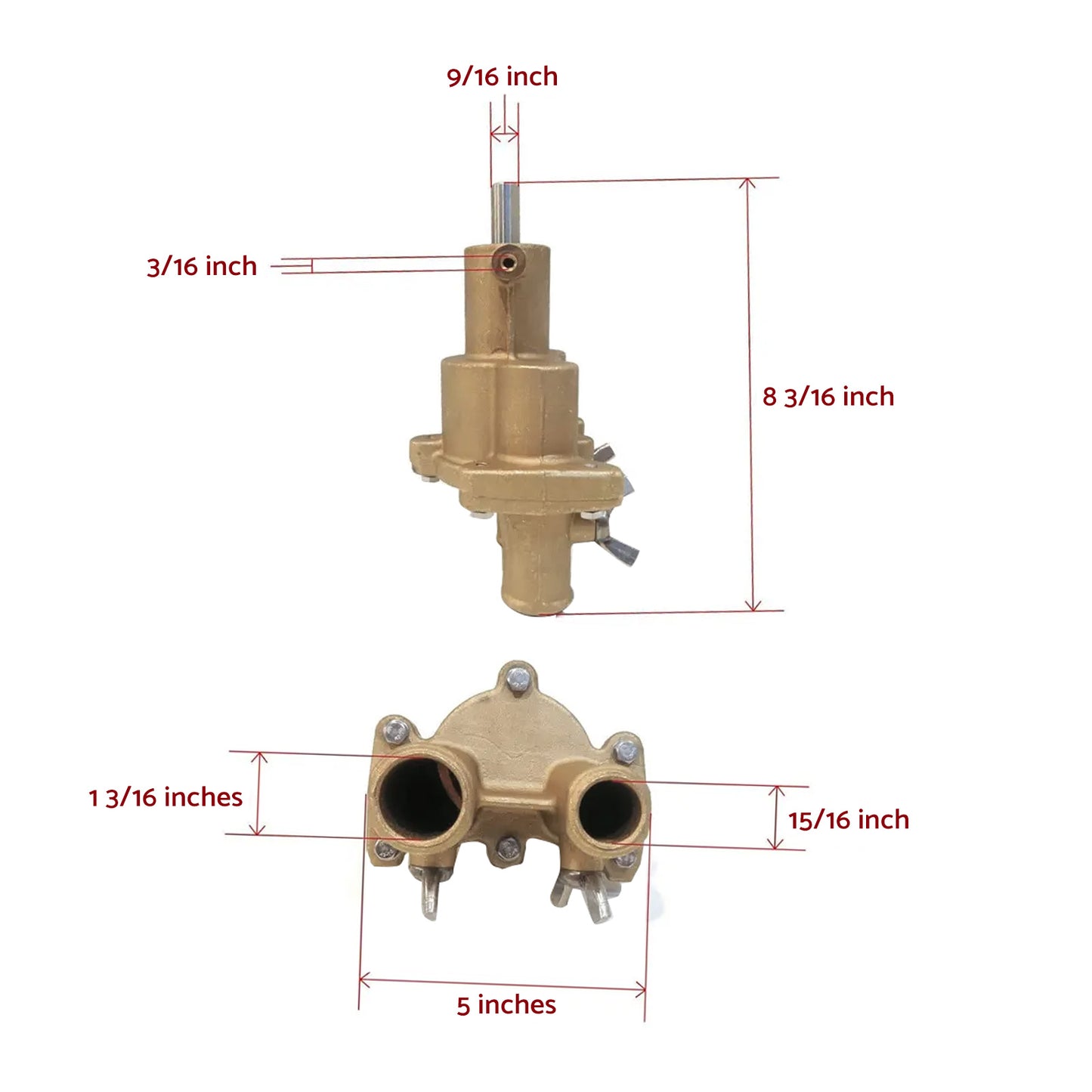 {{ Sea Water Pump Suitable For MerCruiser 46-862914T10 46-8M0118067 8M0139995 }} - Buy Car Parts Online at {{ Kaka Auto Parts }}.