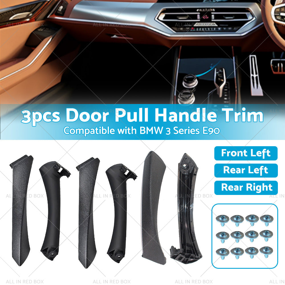 Inner Door Panel Handle Pull Interior Trim Cover Suitable For BMW E90 3 Series