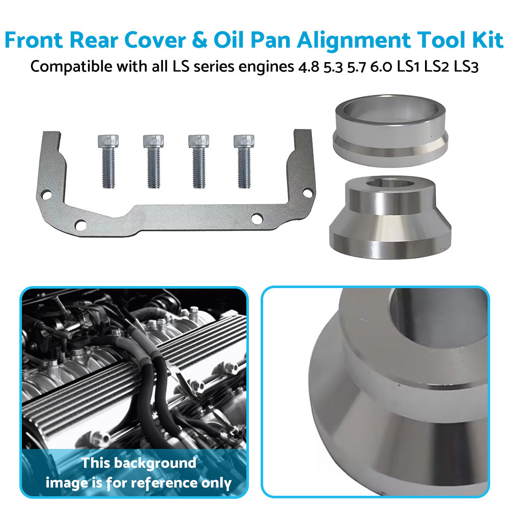 {{ Front Rear Cover and Oil Pan Alignment Tool Kit Suitable for LS 4. 8 5. 3 5. 7 6. 0 }} - Buy Car Parts Online at {{ Kaka Auto Parts }}.