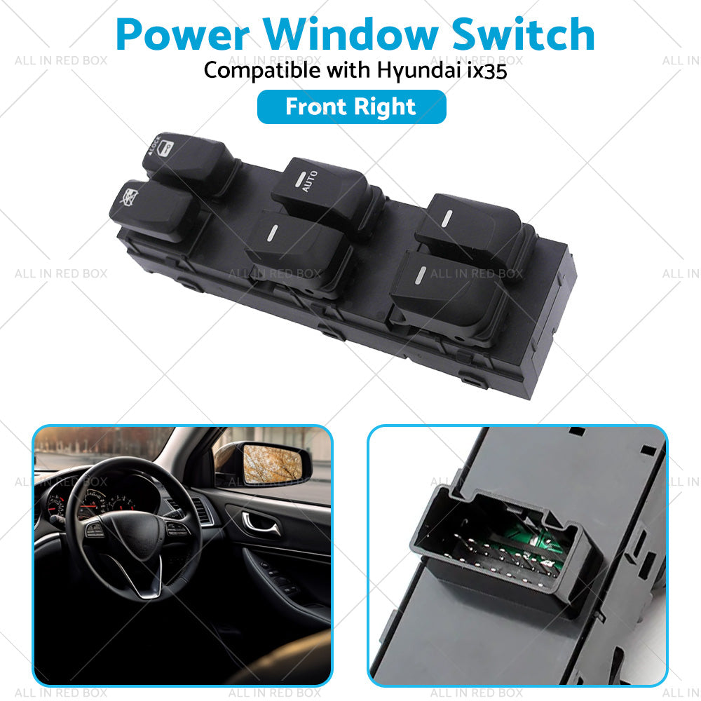 Electric Window Switch Master Control Suitable For Hyundai IX35 2010-2017 RHD