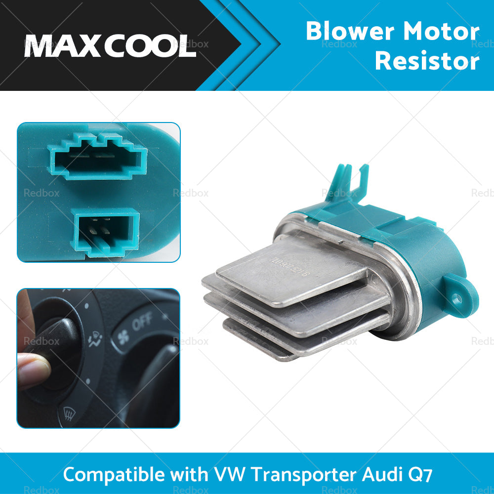 {{ Blower Motor Resistor Suitable for VW Transporter Touareg Porsche Audi Seat }} - Buy Car Parts Online at {{ Kaka Auto Parts }}.