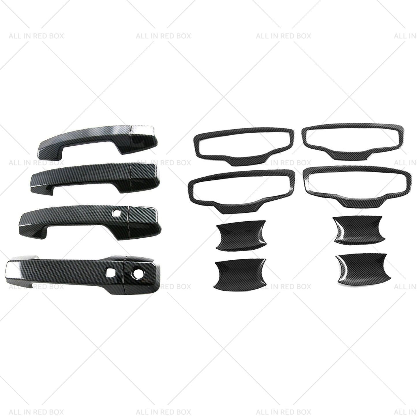 Side Door Handle Covers & Handle Bowl Suitable For Mitsubishi Triton L200 23-25