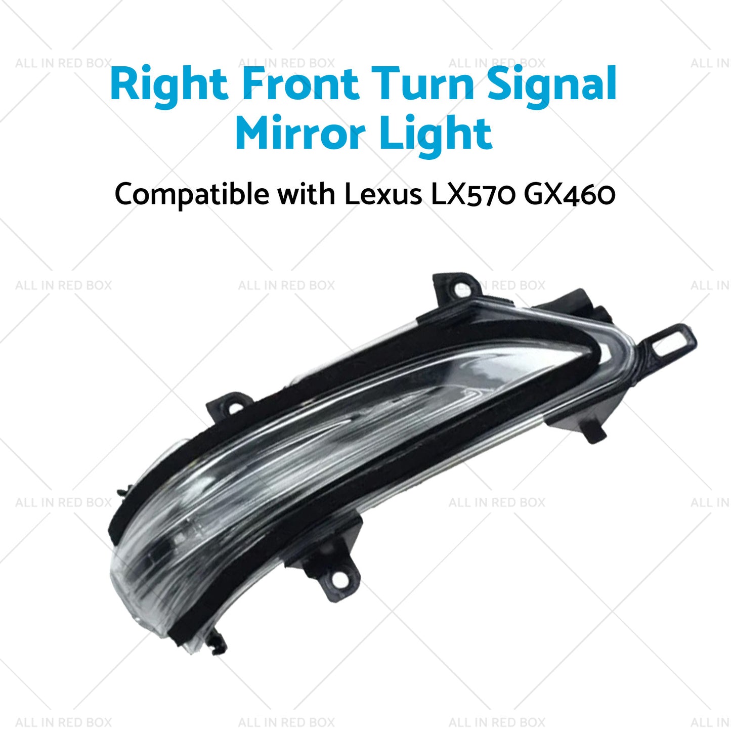 Right Front Turn Signal Mirror Light Suitable for Lexus 13-20 GX460 LX570
