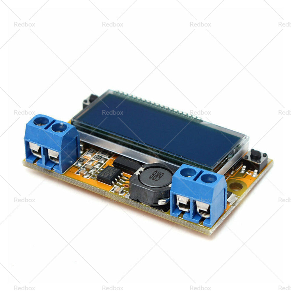 {{ DC-DC Adjustable Buck Converter Step Down Power Supply Module LCD with Shell }} - Buy Car Parts Online at {{ Kaka Auto Parts }}.
