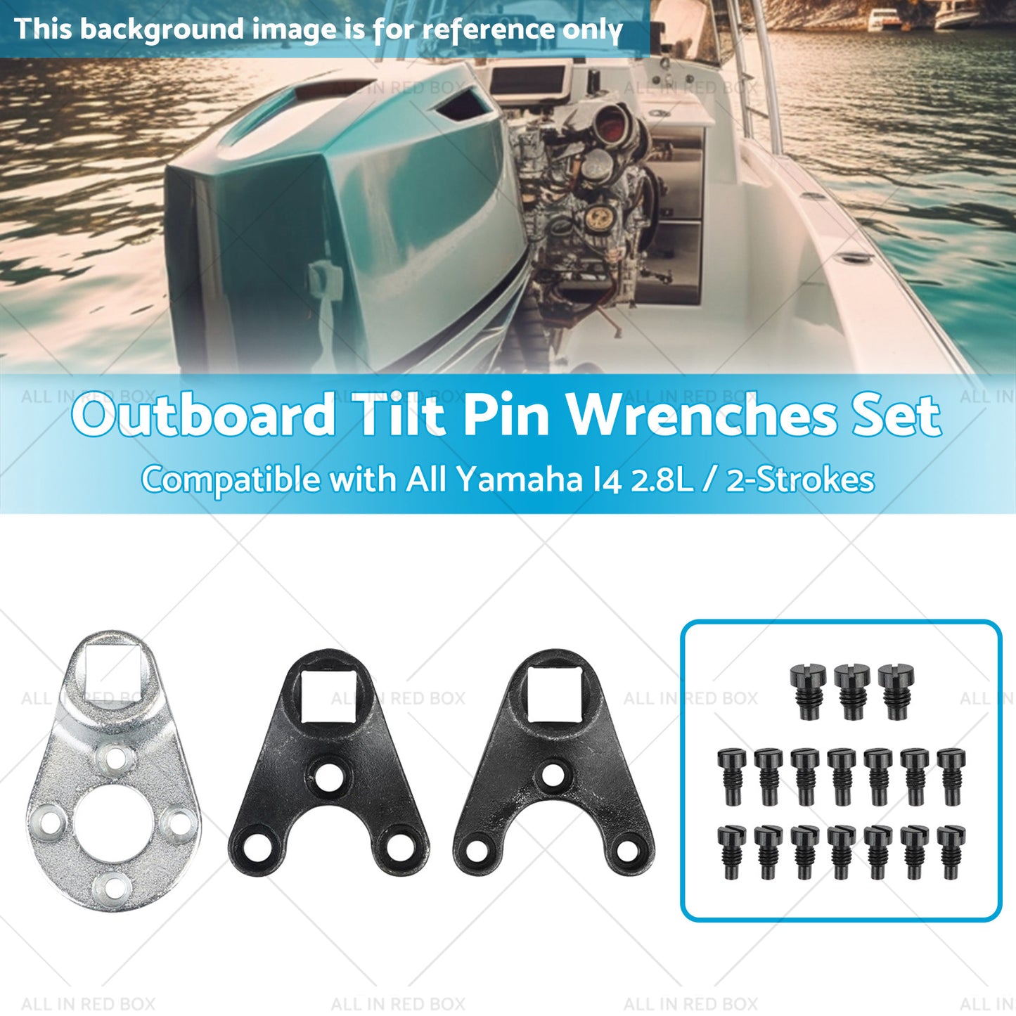 {{ Outboard Trim Tilt Pin Wrench Hardware Replacement Suitable for Seastar Yamaha }} - Buy Car Parts Online at {{ Kaka Auto Parts }}.