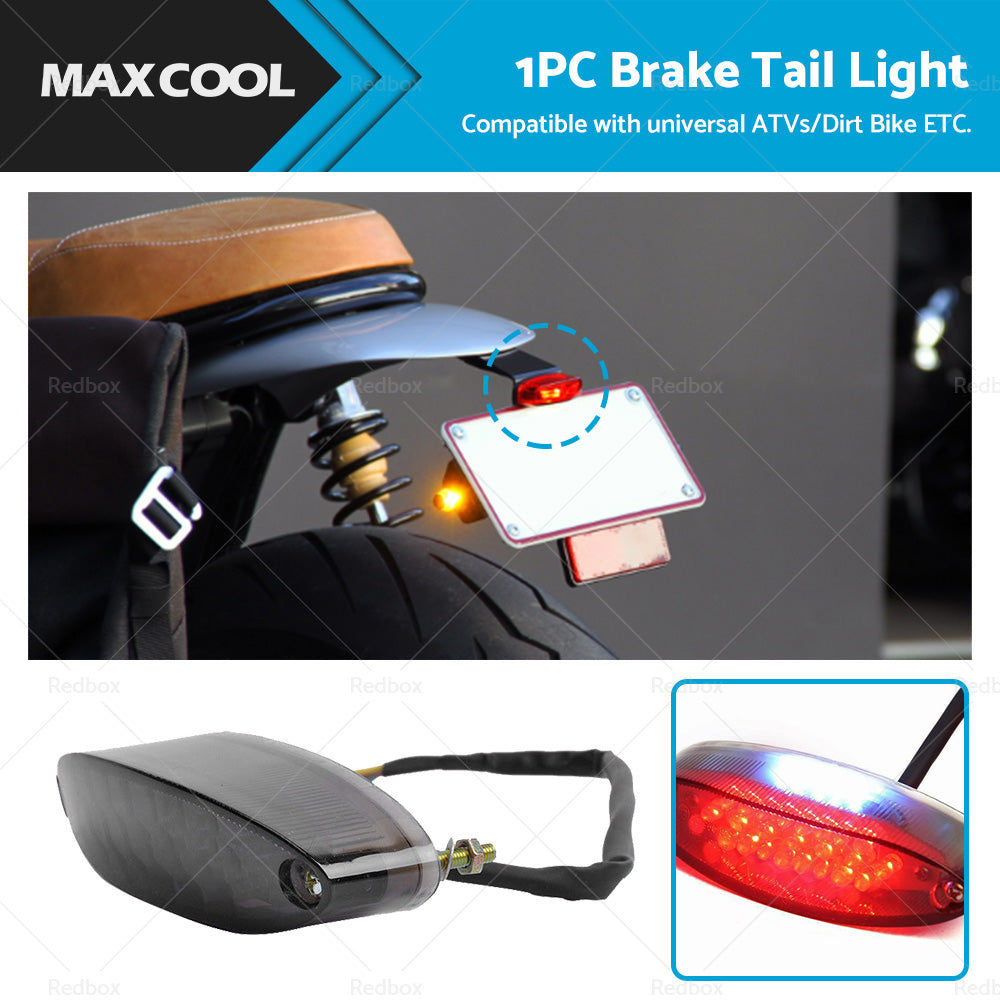 {{ Universal Mororcycle 28 LED Brake Stop Tail Light License Number Plate Rear Lamp }} - Buy Car Parts Online at {{ Kaka Auto Parts }}.