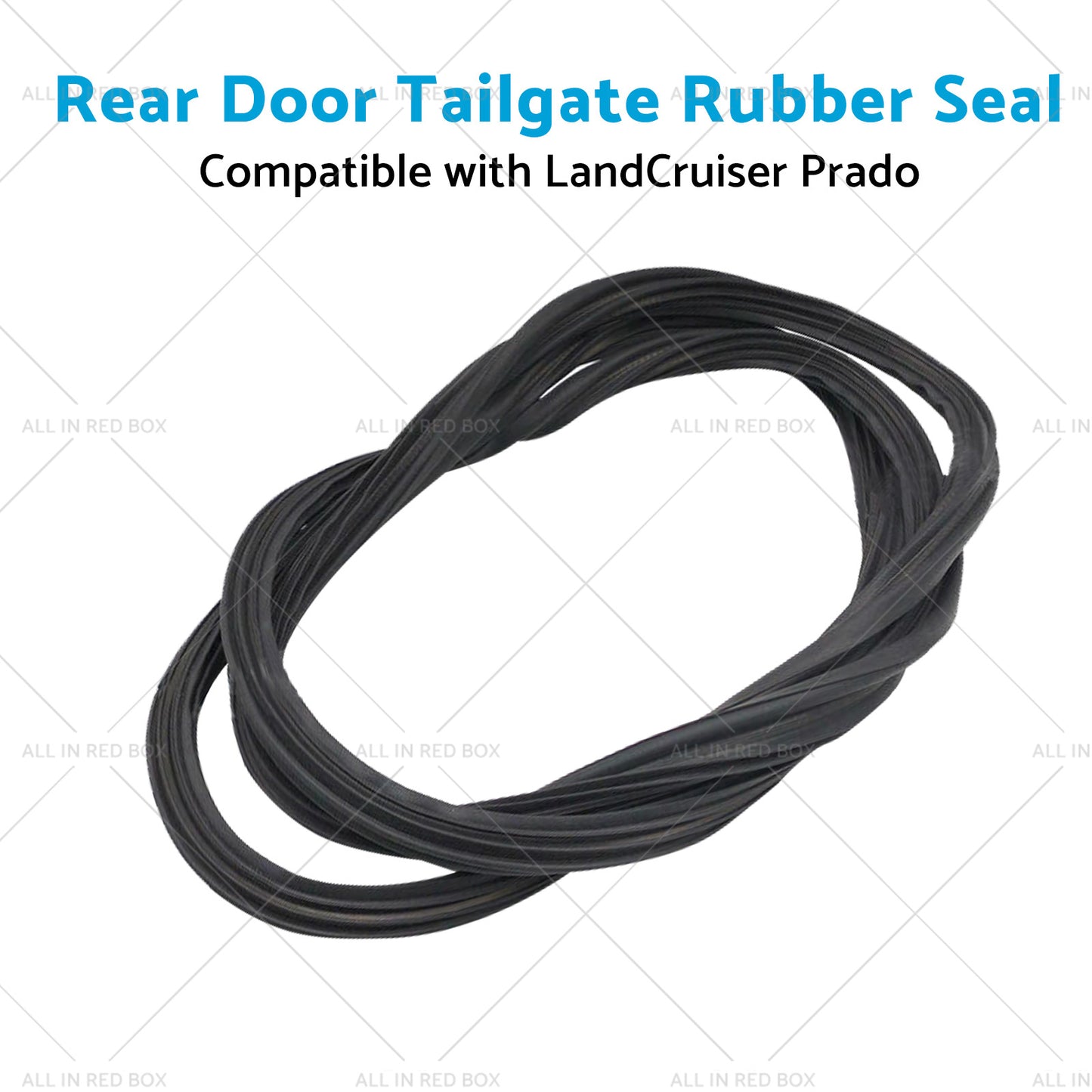 {{ Rear Door Tailgate Rubber Seal Suitable for LandCruiser Prado KDJ120 02 On }} - Buy Car Parts Online at {{ Kaka Auto Parts }}.