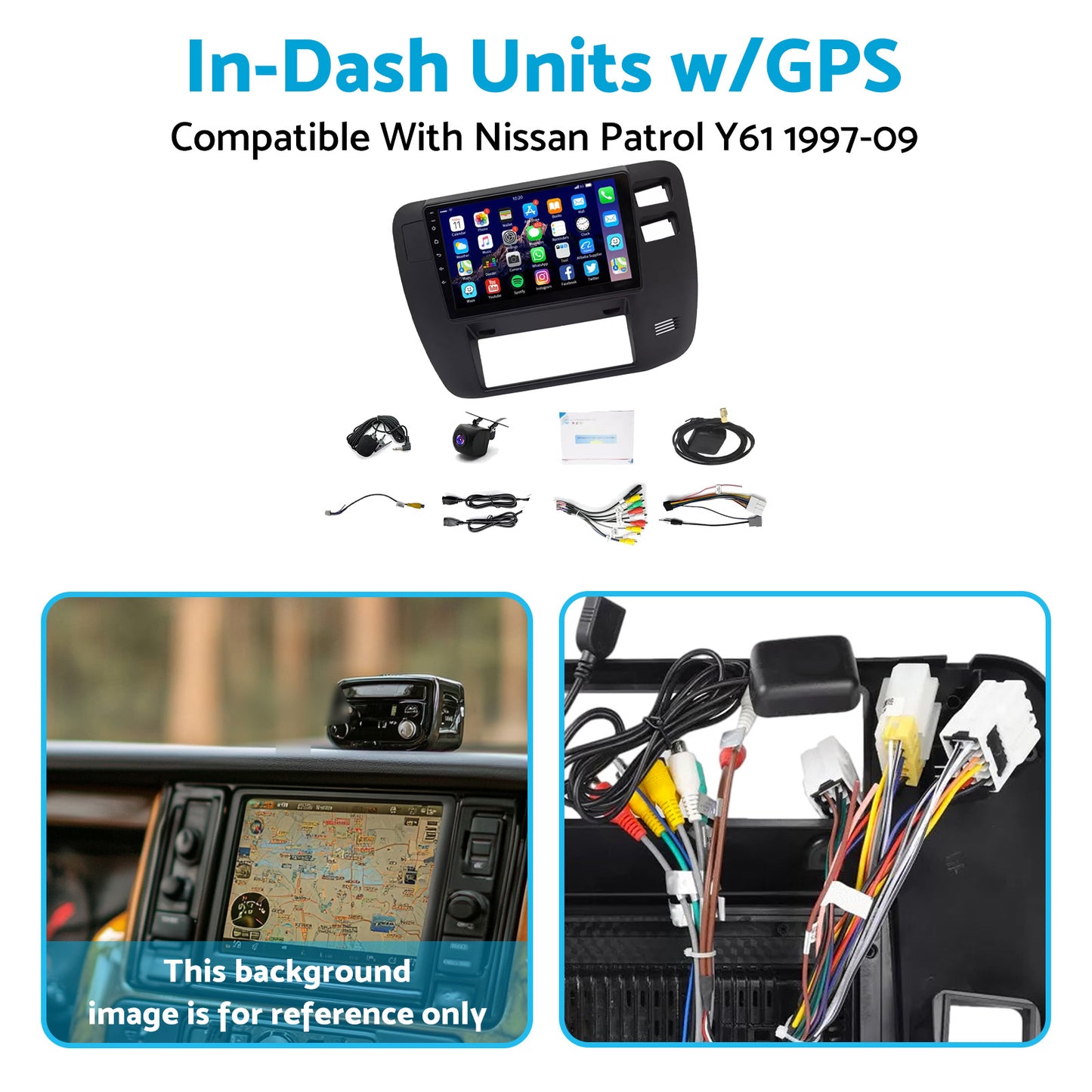 {{ 9in Multimedia Head Unit Suitable For Nissan Patrol 1997-2009 Right-Hand Drive }} - Buy Car Parts Online at {{ Kaka Auto Parts }}.