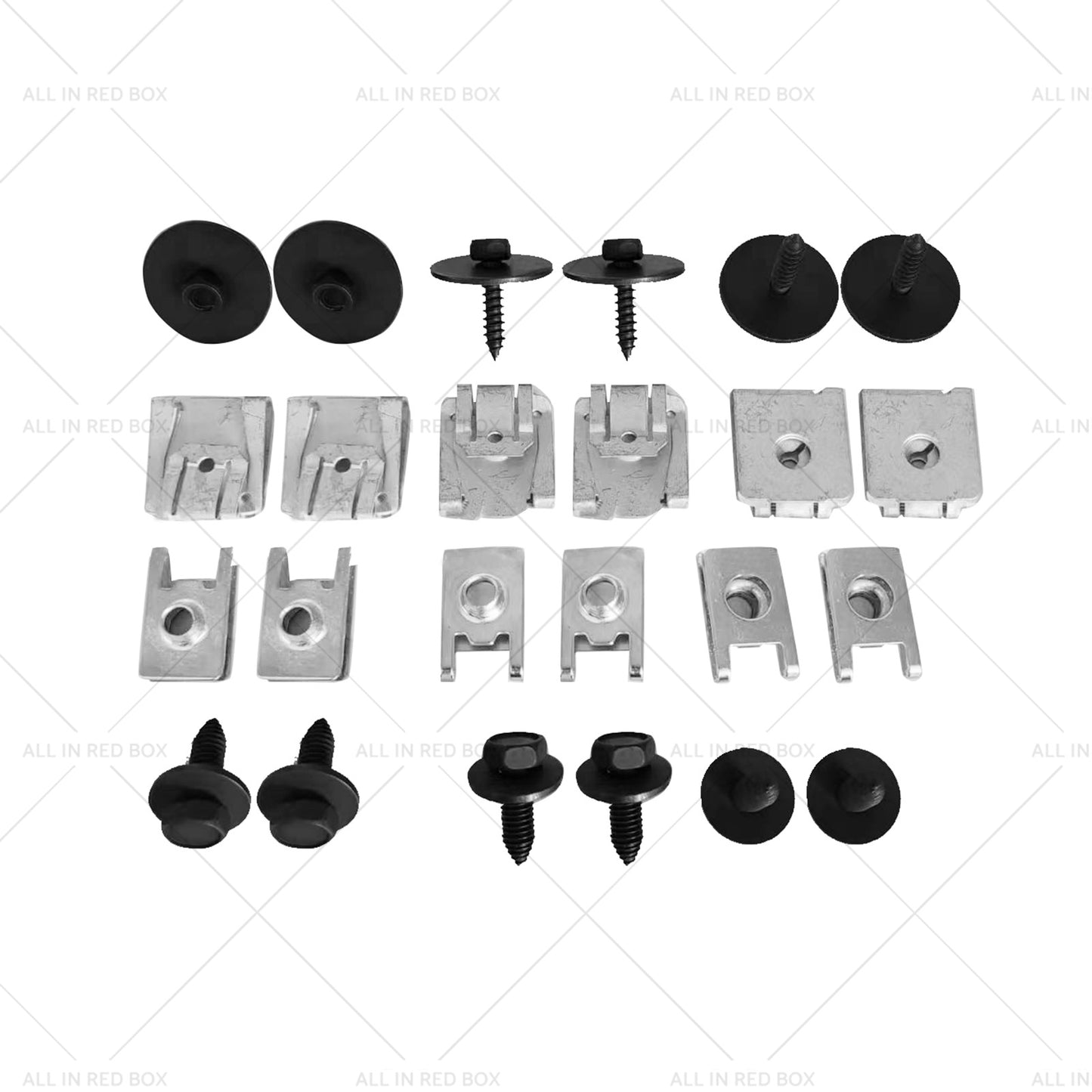 {{ 24x Engine Cover Undertray Fitting Clips Suitable for Mercedes C-Class W203 S203 }} - Buy Car Parts Online at {{ Kaka Auto Parts }}.
