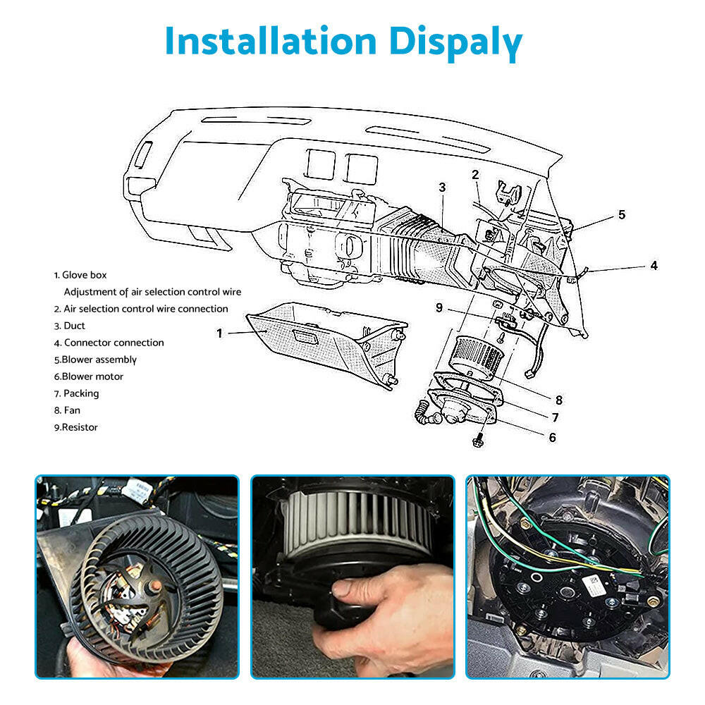 Blower Fan Motor Heater Fan Suitable For Mitsubishi Triton ML MN 2006-2015