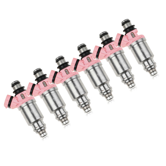 Fuel Injector 6x Suitable For Toyota LandCruiser 1FZ-FE FZJ70/FZJ75/FZJ80 Series