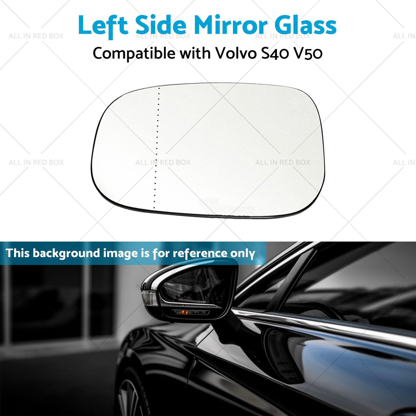 {{ Left Side Mirror Glass Suitable for Volvo S40 M V50 T5 04-12 Large Blinker Type? }} - Buy Car Parts Online at {{ Kaka Auto Parts }}.