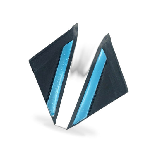 Chrome Mirror Triangle Trim Pair Suitable for Ford Mondeo 2008-2010