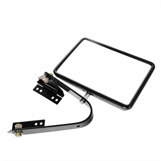 Door Mirror Head and Arm Set Texture Black LH RH Suitable for Universal Truck