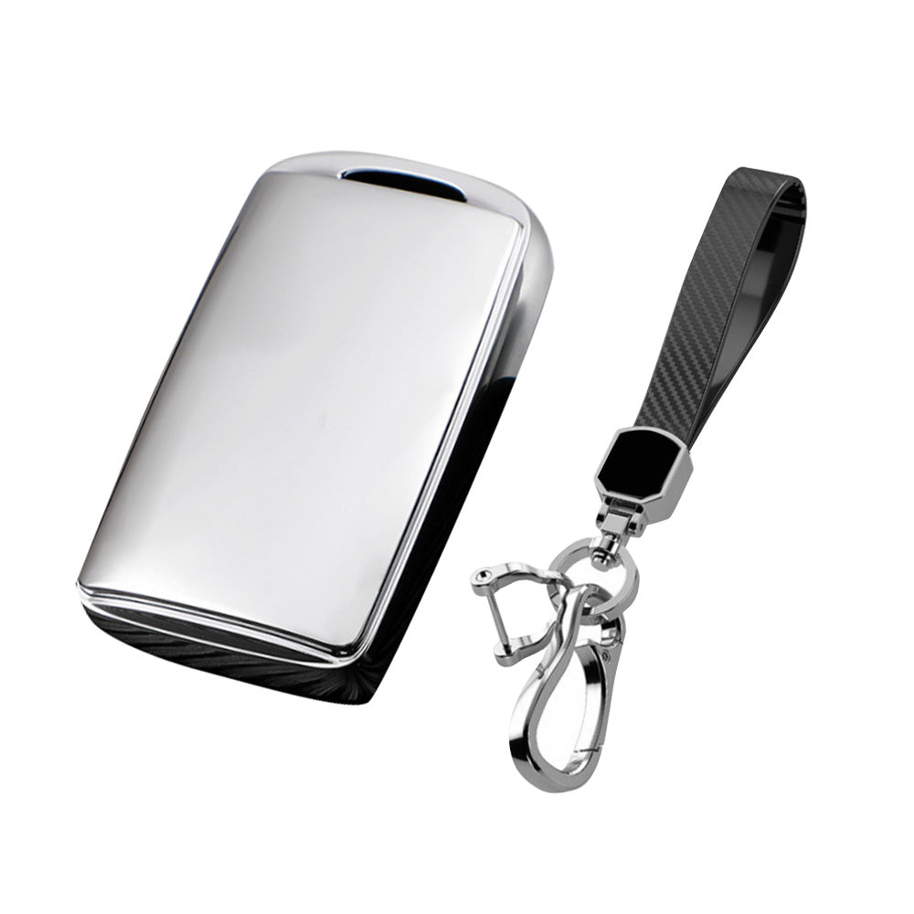 {{ Remote Car Key Fob Cover Case Shell Keychain Suitable For Mazda 3/6/CX-5, CX-30, CX-9 }} - Buy Car Parts Online at {{ Kaka Auto Parts }}.
