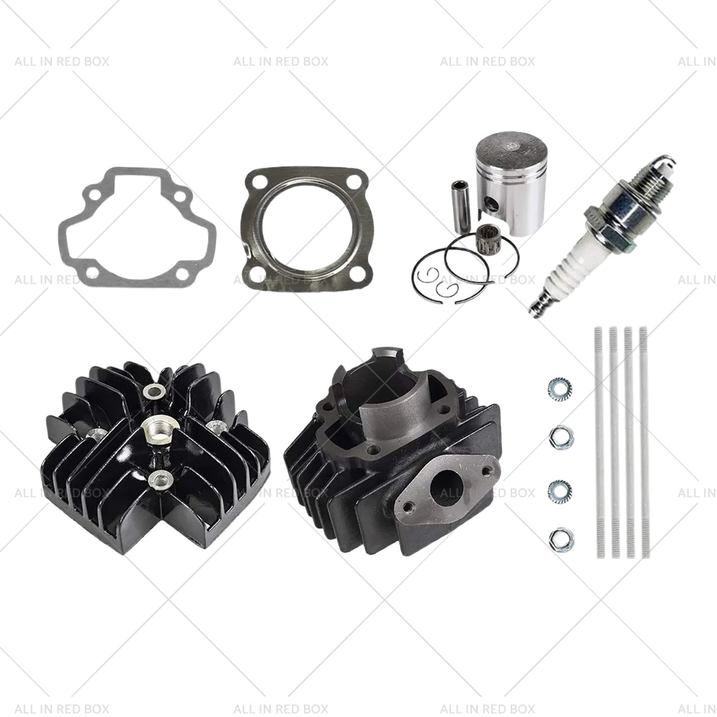 {{ Rebuild Head Bore Barrel Cylinder Piston Kit Suitable for Yamaha PW50 PEEWEE50 }} - Buy Car Parts Online at {{ Kaka Auto Parts }}.