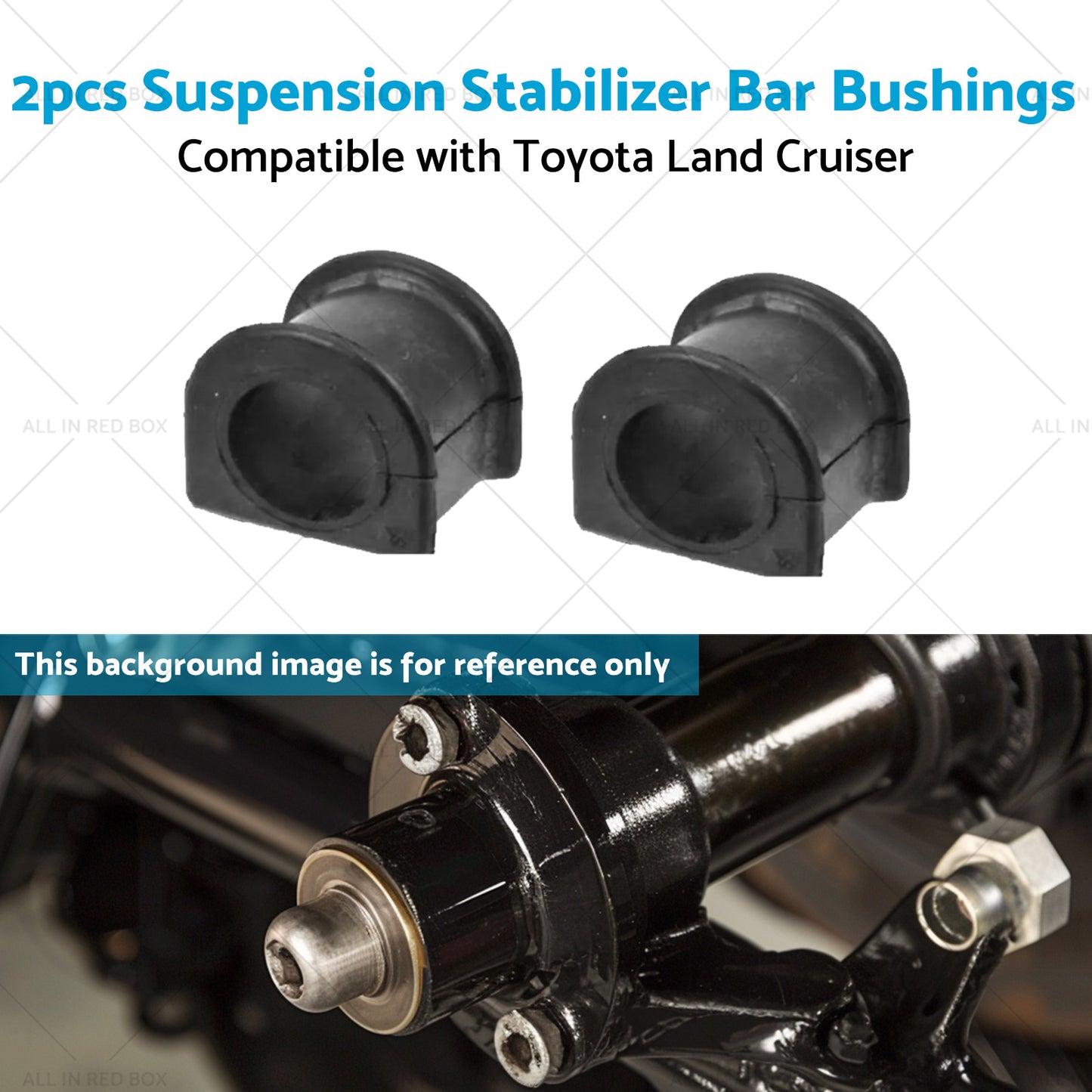 {{ 2PCS Suspension Stabilizer Bar Bushings Suitable for Toyota Land Cruiser 93-97 }} - Buy Car Parts Online at {{ Kaka Auto Parts }}.