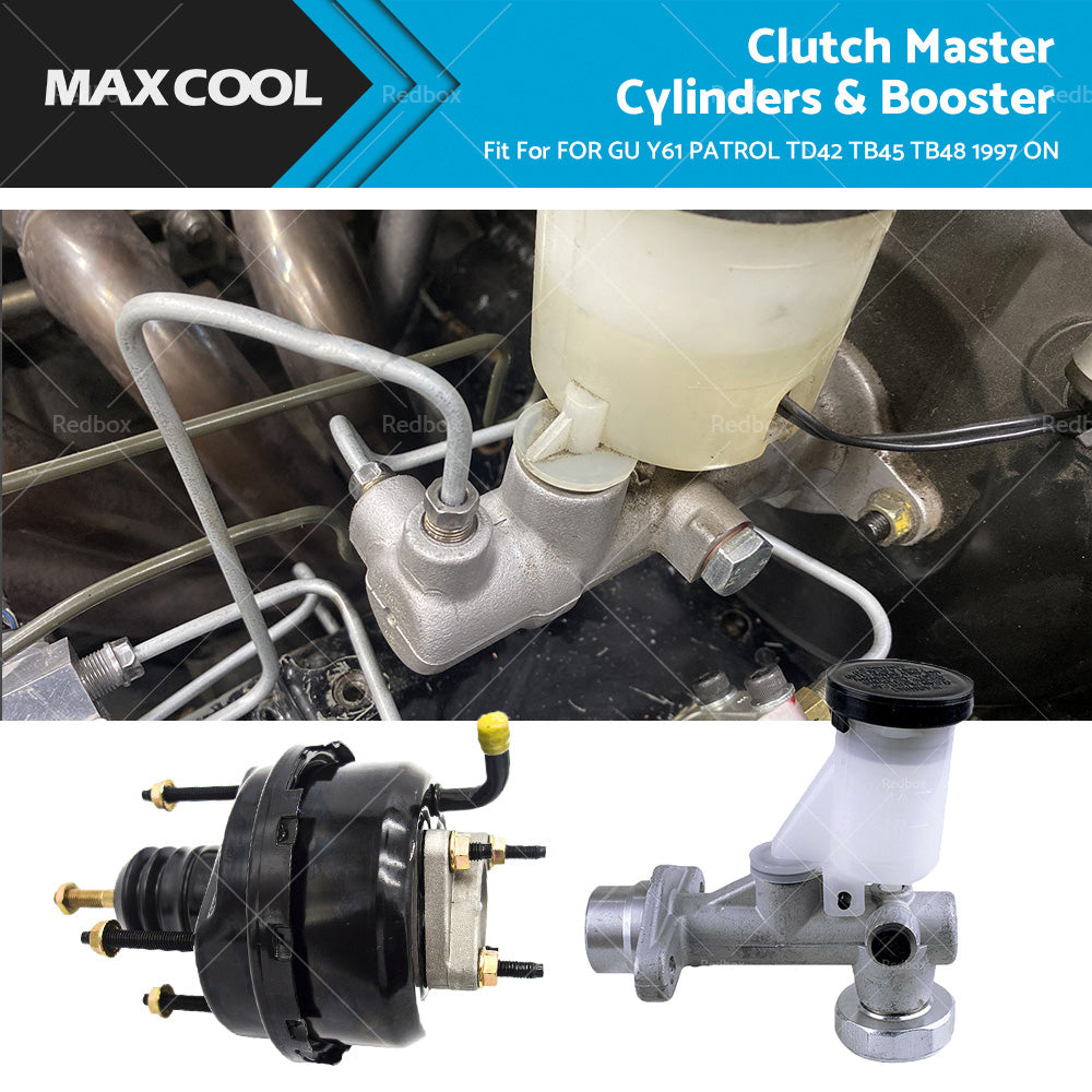 CLUTCH MASTER CYLINDER and BOOSTER FOR GU Y61 PATROL TD42, TB45, TB48, 1997 ON