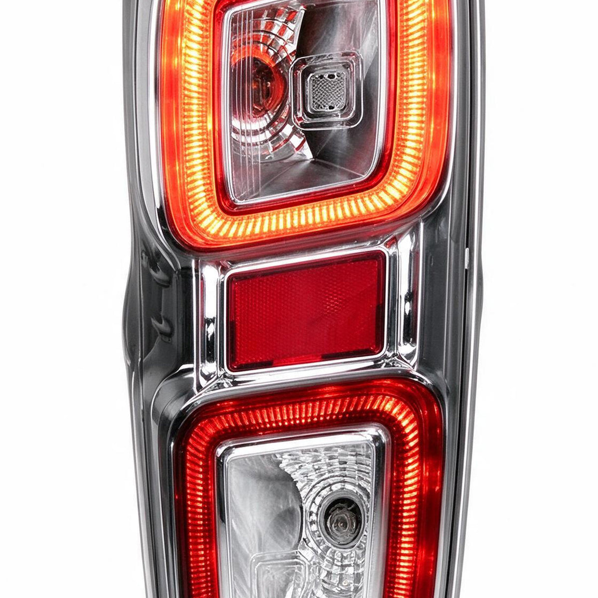 Tail Light LED Chrome Rim Suitable for Isuzu D-Max RG 2020-2024 IRL8000NJL - XQ1